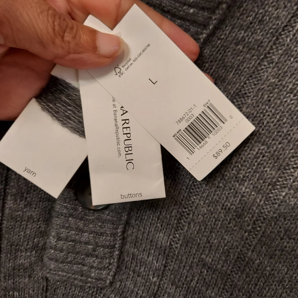 Banana republic wool blend sweater nwt
